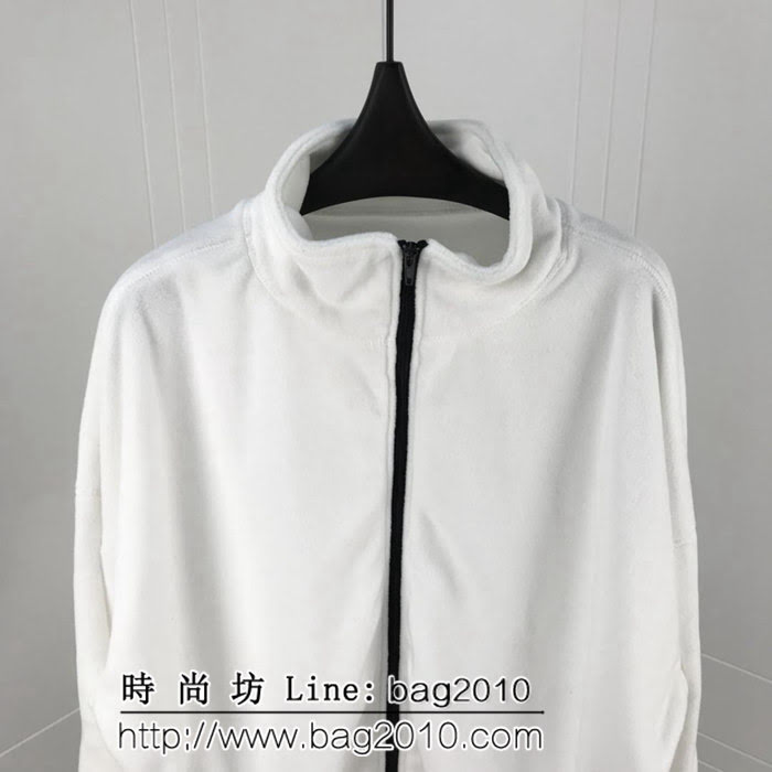BALENCIAGA巴黎世家 19年新款 背後彩虹國旗 遙粒絨布絨面料 OS寬鬆版 夾克外套衫 男女同款 ydi2591
